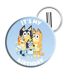 Bluey birthday badge