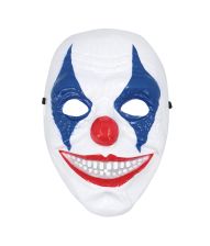 Uhyggelig klovn maske