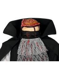 Afhugget hoved kostume