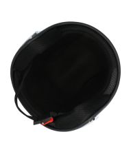 Sølv diskokugle hjelm