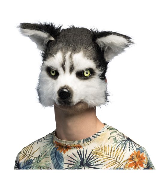 Husky maske med pels