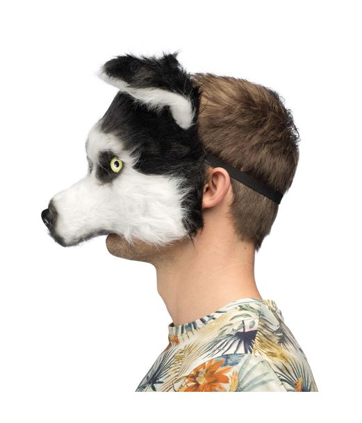 Husky maske med pels