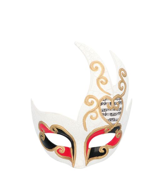 Venice Musica halvmaske