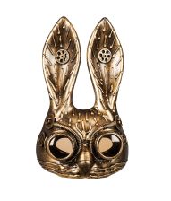 Steampunk Kanin halvmaske