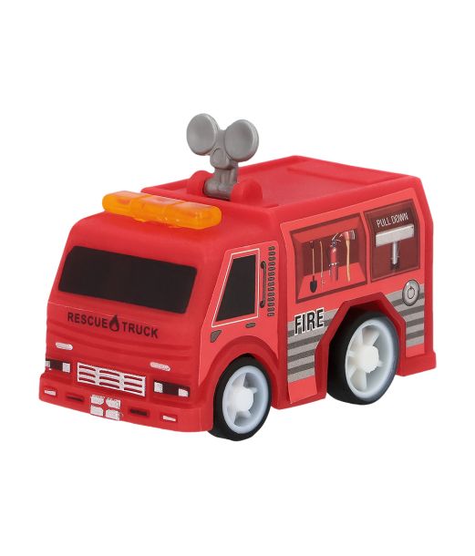 Små legetøj brandbiler, 4 stk