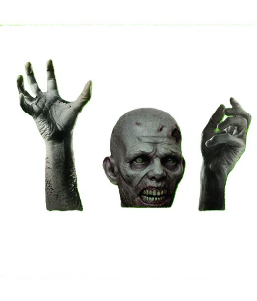 Zombie pap deko 3 dele