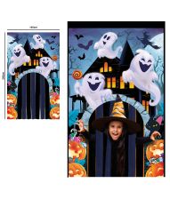 Halloween dørgardin