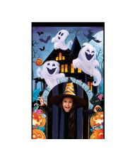 Halloween dørgardin