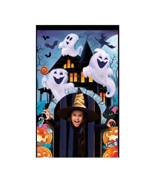 Halloween dørgardin
