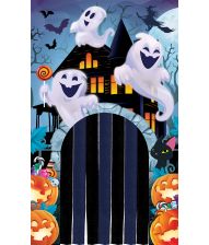 Halloween dørgardin