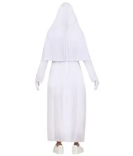 Hvid pestdoktor kostume til kvinder