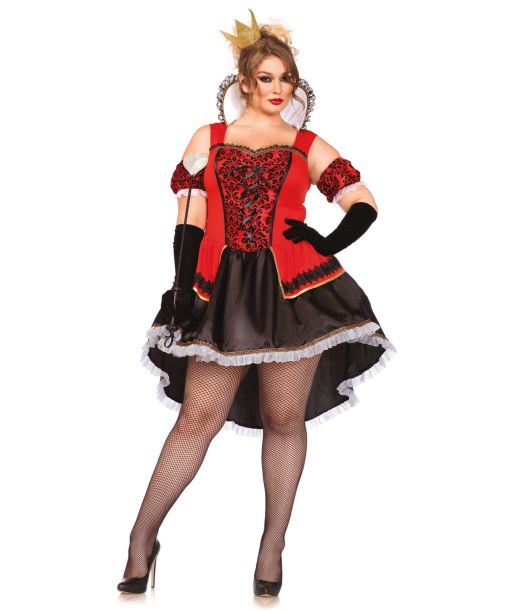 Royally sexy Queen kostume, Plus