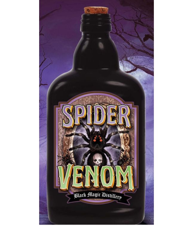 Giftetiket til halloween