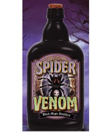 Giftetiket til halloween