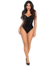 Sort palliet bodysuit