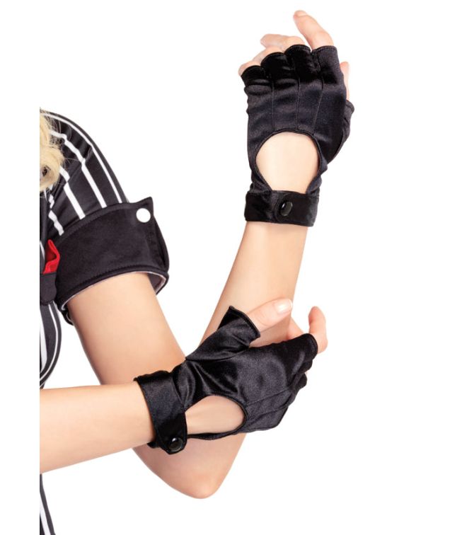 Sorte biker handsker