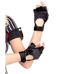 Sorte biker handsker