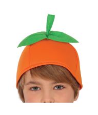 Græskar poncho med hat