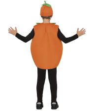 Græskar poncho med hat