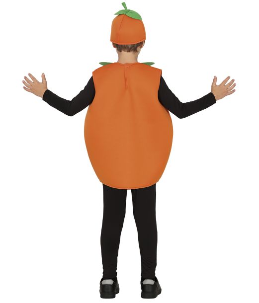 Græskar poncho med hat