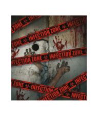 Afspærringsbånd Infection Zone, 6 m