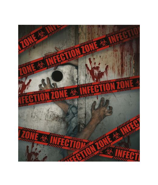 Afspærringsbånd Infection Zone, 6 m