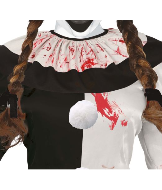 Terror klovn kostume til kvinder