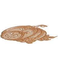 Græskar dækserviet, 40 cm