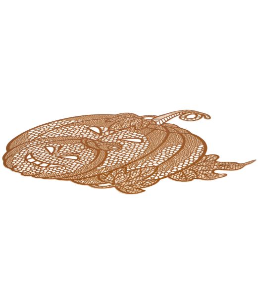 Græskar dækserviet, 40 cm