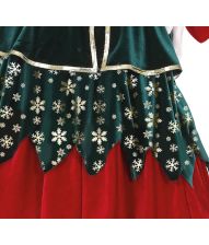 Julemandens hjælper kostume