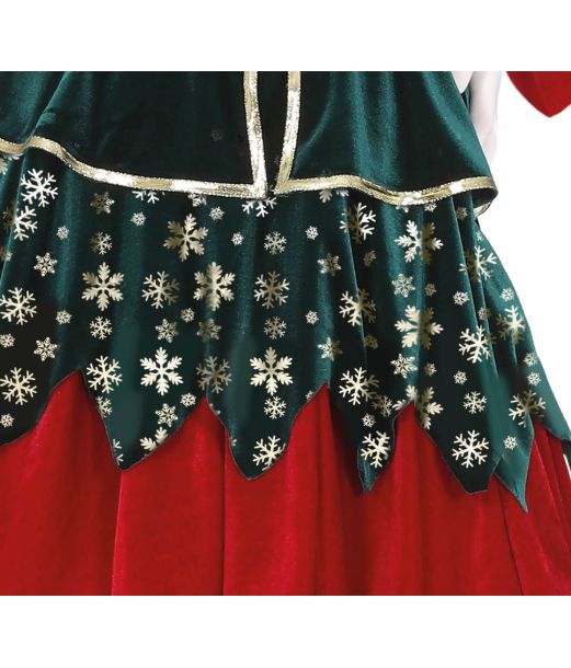 Julemandens hjælper kostume