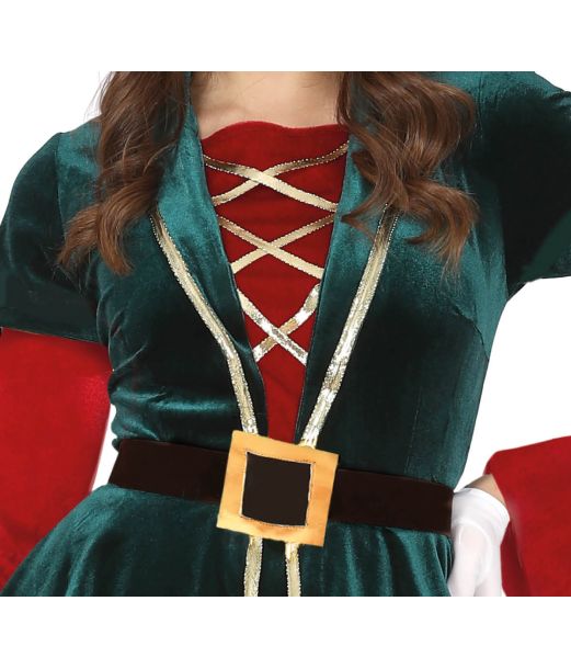 Julemandens hjælper kostume