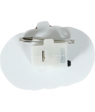 Græskar broche med lys, 4,5 cm
