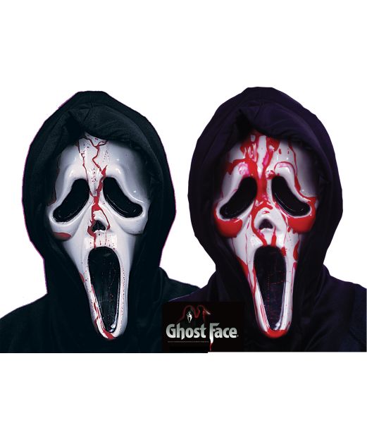 Ghost Face maske, blødende