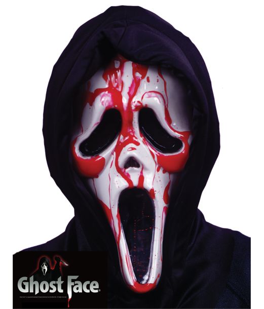 Ghost Face maske, blødende
