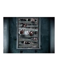 Zombie vinduesdekoration