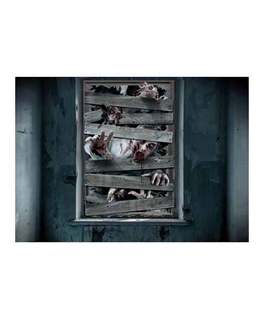 Zombie vinduesdekoration