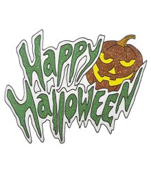 Halloween vinduesdekoration