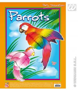 Papegøje papirvæv