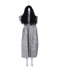 Uhyggelig hængende pige