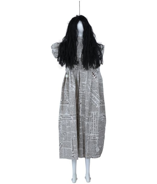 Uhyggelig hængende pige