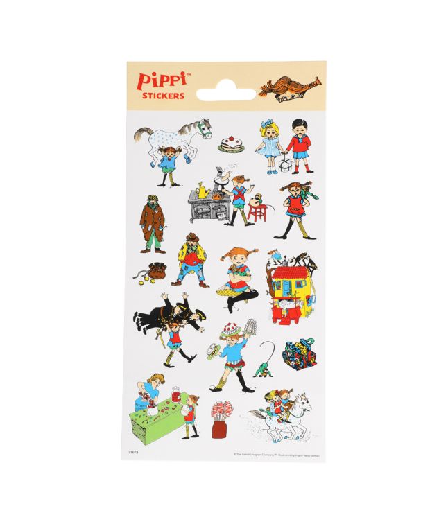 Pippi stickers