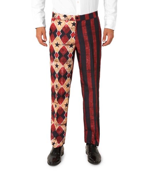Scary red Cown jakkesæt