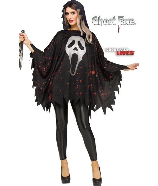 Ghost Face poncho