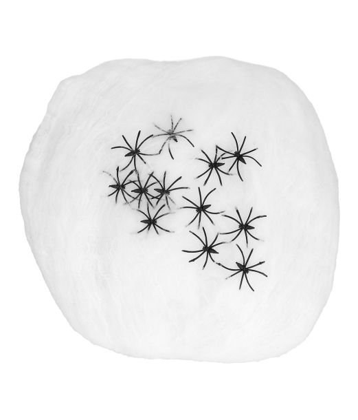 Spindevæv med edderkopper, 500g Deluxe