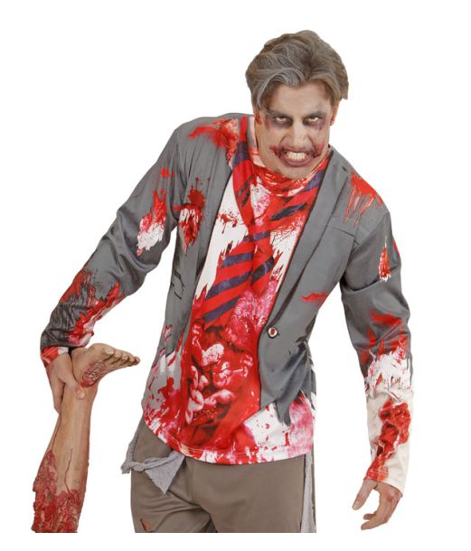 Zombie T-shirt til voksne