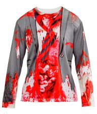 Zombie T-shirt til voksne