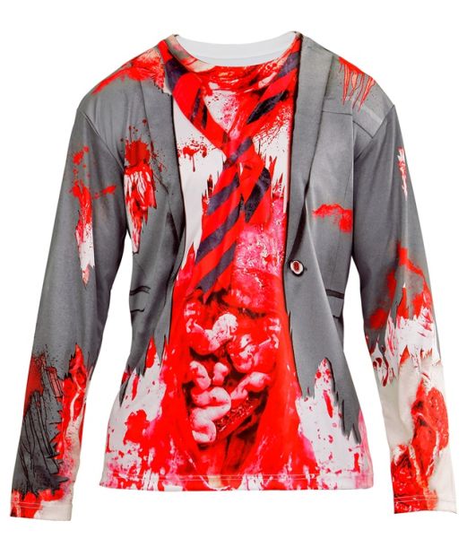 Zombie T-shirt til voksne