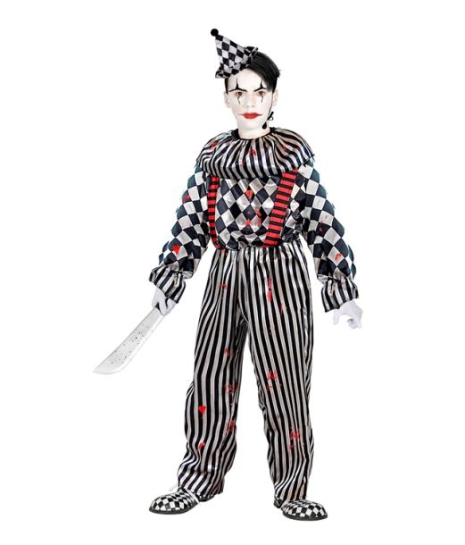 Ond Harlekin kostume til drenge
