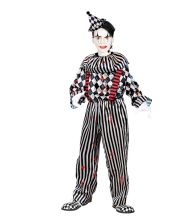 Ond Harlekin kostume til drenge